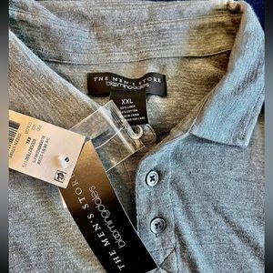 Polo shirts gray new XXL. The mens store Bloomingdale’s. Still has the tags.
